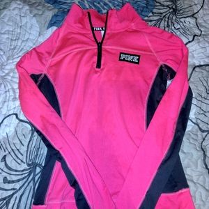 PINK PULLOVER JACKET SIZE XS